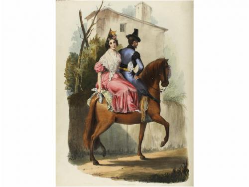 1836. LIBRO. (ANDALUCIA-GRABADOS). BURKE, HONAN [editor]:. T