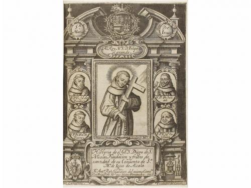 1663. LIBRO. (BRUGALLA). ROJO, ANTONIO:. HISTORIA DE SAN DIE