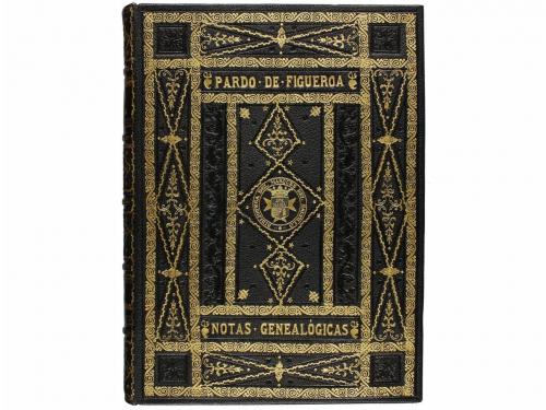 1905. LIBRO. (GENEALOGIA). NOTAS GENEALOGICAS QUE, PARA TOMA