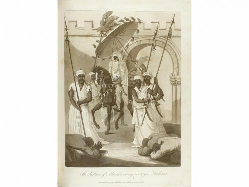 1829. LIBRO. (VIAJES-MONTSERRAT- ESPAÑA-AFRICA). BURCKHARDT,