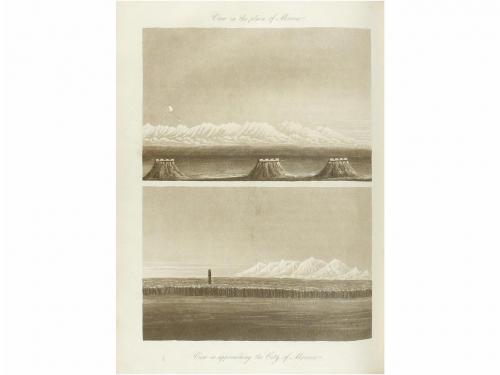 1829. LIBRO. (VIAJES-MONTSERRAT- ESPAÑA-AFRICA). BURCKHARDT,