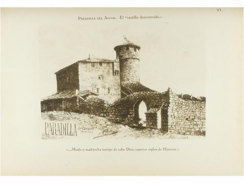 1930. LIBRO. CONDE GAMAZO:. CASTILLOS EN CASTILLA. ESTAMPAS 
