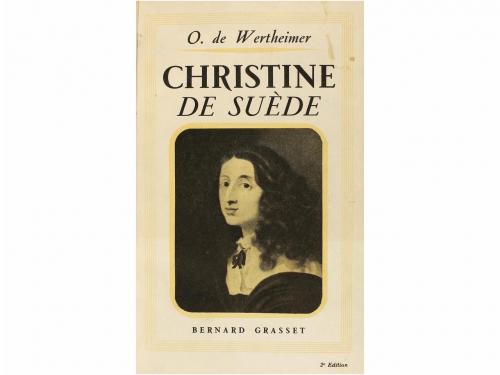1937. LIBRO. WERTHEIMER, O. DE:. CHRISTINE DU SUEDE. Paris: 