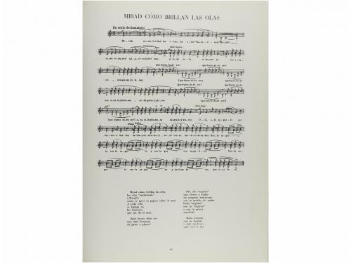 1948. LIBRO. (MUSICA). MONTSALVATGE, XAVIER; PRIM, J. M.; LU