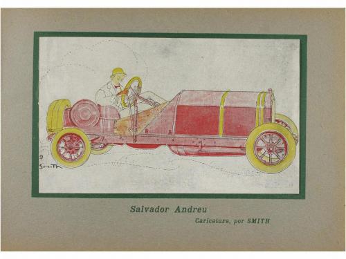1909. LIBRO. (AUTOMOVILISMO-CATALUNYA). PROGRAMA OFICIAL DE 