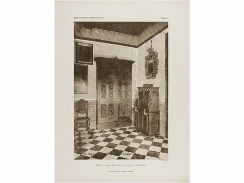 s. XIX. LIBRO. (ARTE-DECORACION). ARTE Y DECORACION EN ESPAÑ