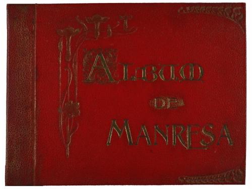 1910 ca. FOTOGRAFÍA. ALBUM DE MANRESA. 14,5 x 19 cm. 43 foto
