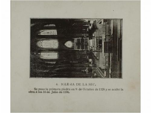 1910 ca. FOTOGRAFÍA. ALBUM DE MANRESA. 14,5 x 19 cm. 43 foto