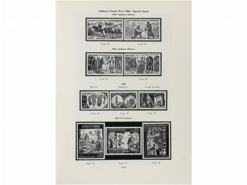 1974. LIBRO. (FILATELIA-ANDORRA). JACQUES, W.A.:. ANDORRA AN