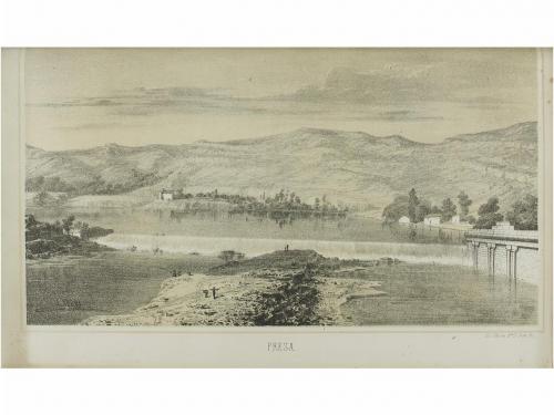 1861. LIBRO. (URGEL). RESEÑA DE LA OBRA DEL CANAL DE URGEL. 