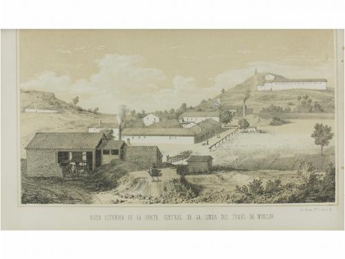 1861. LIBRO. (URGEL). RESEÑA DE LA OBRA DEL CANAL DE URGEL. 