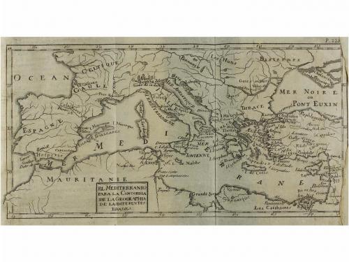 1784. LIBRO. (GUIA-MAPAS). PLUCHE:. CONCORDIA DE LA GEOGRAFI