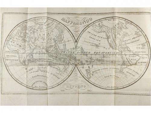 1850. LIBRO. BALBI, ADRIANO:. COMPENDIO DI GEOGRAFIA COMPILL