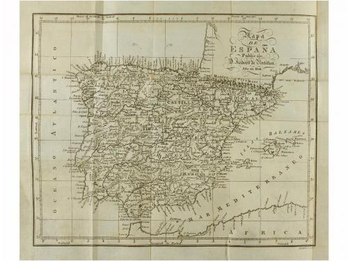 1824. LIBRO. (FILATELIA-GEOGRAFIA). ANTILLON, ISIDORO DE:. E