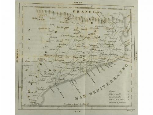 1838. LIBRO. (ITINERARIOS-POSTAS). ITINERARIO DE LA MAYOR PA