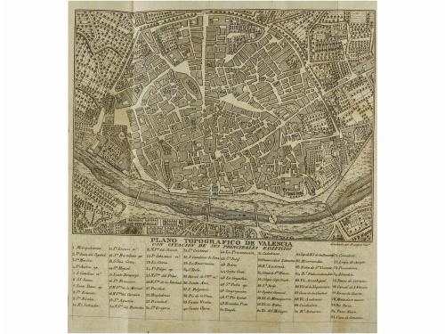 1825. LIBRO. (GUIA-VALENCIA). VALENCIA EN LA MANO. Valencia: