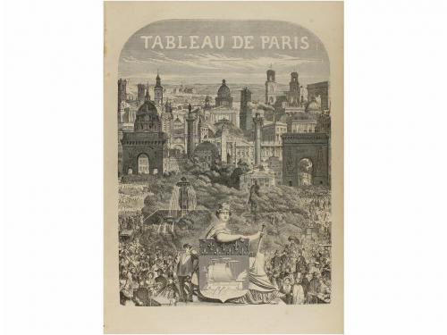1852. LIBRO. (GRABADOS-PARIS). TEXIER, EDMOND:. TABLEAU DE P