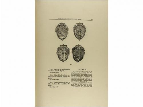1925. LIBRO. (FILATELIA). MONGE Y PINEDA; CARRERAS Y CANDI:.