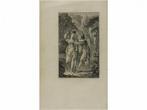 1764. LIBRO. (LITERATURA). LETTRE D'ALCIBIADE A GLICERE, BOU