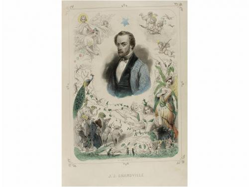 1849. LIBRO. (CIENCIAS-ASTRONOMIA). GRANDVILLE, J.J. y MÉRY: