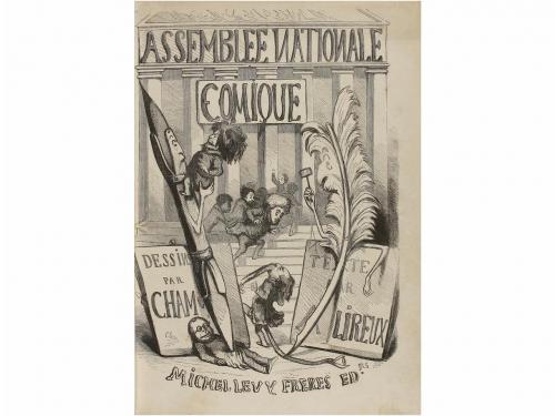 1850. LIBRO. (HISTORIA-COMEDIA). LIREUX, AUGUSTE:. ASSEMBLÉE