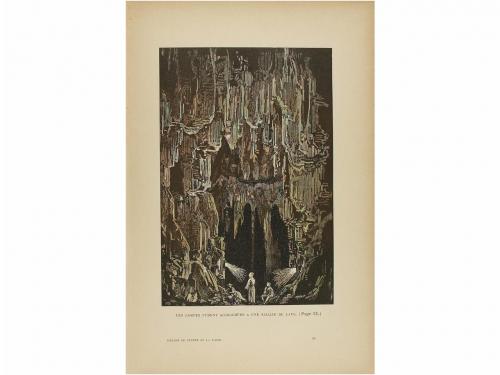 1917. LIBRO. (TELA ILUSTRADA). VERNE, JULES:. VOYAGE AU CENT