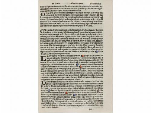 1519. LIBRO. (GOTICO). LEMAIRE, JOANNIS:. LES ILLUSTRATIONS 