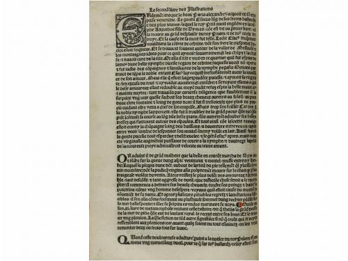 1519. LIBRO. (GOTICO). LEMAIRE, JOANNIS:. LES ILLUSTRATIONS 