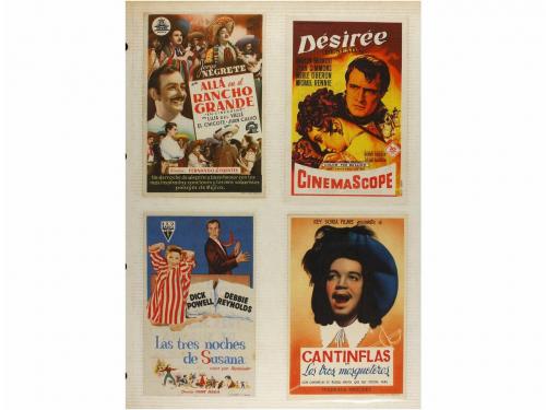 1930-1960 ca. LIBRO. ALBUM CON APROXIMADAMENTE 150 PROGRAMAS