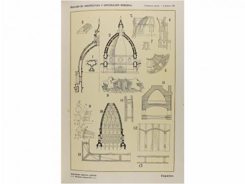 s.a. LIBRO. (ARQUITECTURA). SUGRAÑES, DOMINGO:. TRATADO COMP