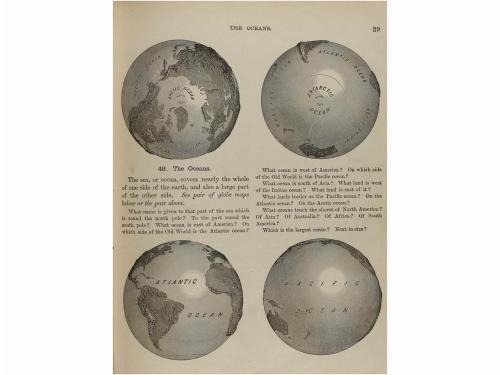 1898 ca. LIBRO. EVERETT FRYE, ALEXIS:. ELEMENTS OF GEOGRAPHY