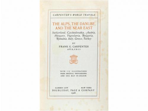 1926. LIBRO. (GEOGRAFIA-VIAJES-EUROPA ORIENTAL). CARPENTER:.