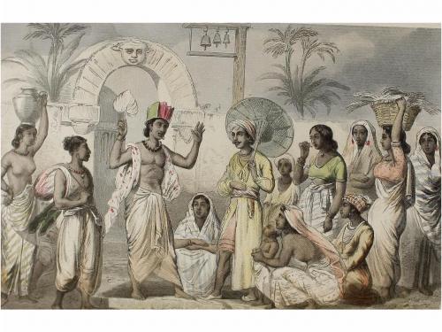 1861. LIBRO. (GEOGRAFIA-ANTROPOLOGIA-INDIA). ENAULT, LOUIS:.