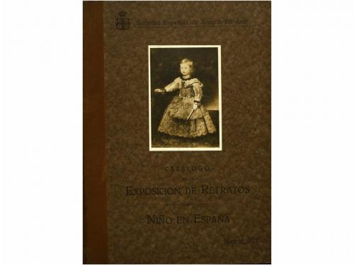 1925. LIBRO. (ARTE-RETRATO). EXPOSICIÓN DE RETRATOS DE NIÑO 