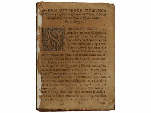 1650. LIBRO. (LITERATURA). QUEVEDO VILLEGAS, FRANCISCO DE:. 