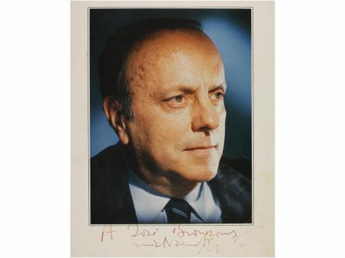 s.XX. COLECCIONISMO. (AUTÓGRAFOS). PORTAFOLIOS CON FOTOGRAFÍ