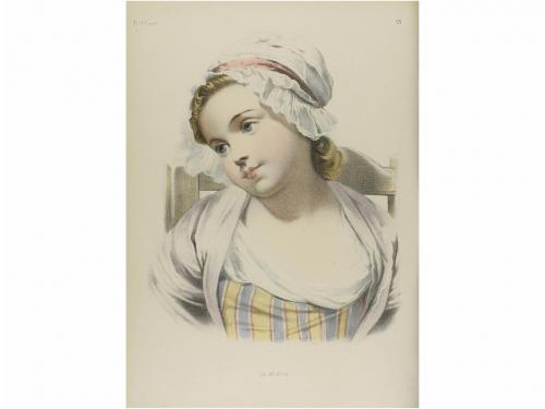 ca. 1890. LIBRO. (ARTE-DIBUJO). ALBUM. Paris: Imp. Moroq., s