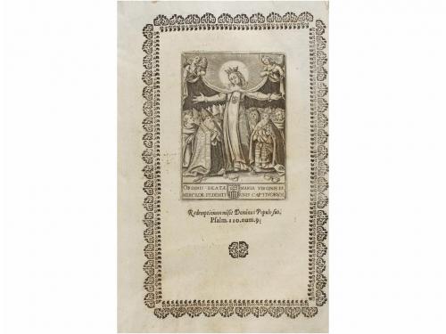 1663. LIBRO. (MERCEDARIOS/TRINITARIOS). AMADA, IOSEPH FELIX: