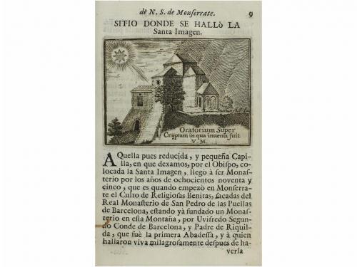 1758. LIBRO. (MONTSERRAT). COMPENDIO HISTORIAL, O RELACION B