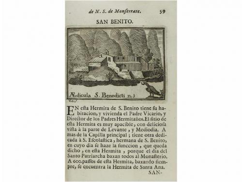 1758. LIBRO. (MONTSERRAT). COMPENDIO HISTORIAL, O RELACION B