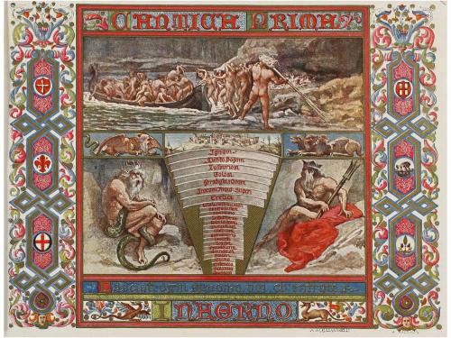 1920 ca. LIBRO. (BIBLIOFILIA). LA DIVINA COMEDIA. Milano: Al