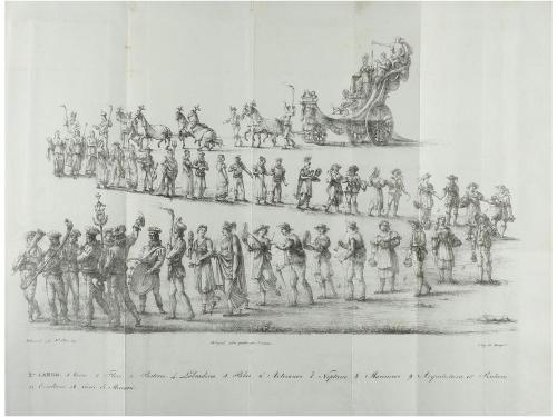 1828. LIBRO. (EFIMERA). RELACION DE LA ENTRADA DE LOS REYES 