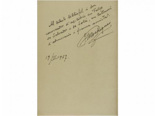 1952. LIBRO. (EX-LIBRIS). RIQUER I PALAU:. ELS EX-LIBRIS I L