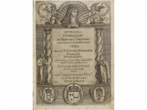1649. LIBRO. (BIOGRAFIA-CAPUCHINAS-MANRESA). FONS, JUAN PABL