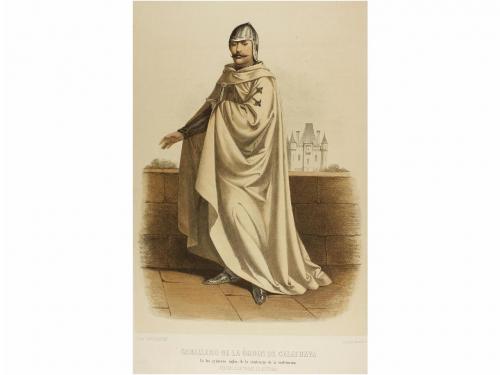 1864. LIBRO. (ORDENES CABALLERIA). HISTORIA DE LAS ORDENES D