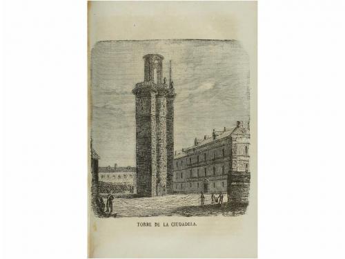 1849. LIBRO. (BARCELONA). MANUAL HISTORICO-TOPOGRAFICO ESTAD