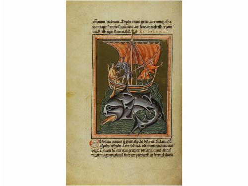 1983. LIBRO. (FACSÍMIL). BESTIARIO DE OXFORD. Bestiarium, Ms