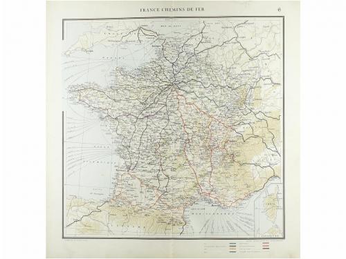 1923. LIBRO. (ATLAS). ALLAIN, MAURICE:. ATLAS UNIVERSEL QUIL