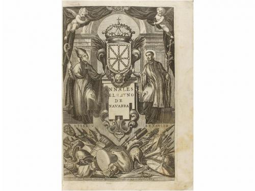 1715. LIBRO. (HISTORIA-NAVARRA). ALESON, FRANCISCO DE:. TOMO