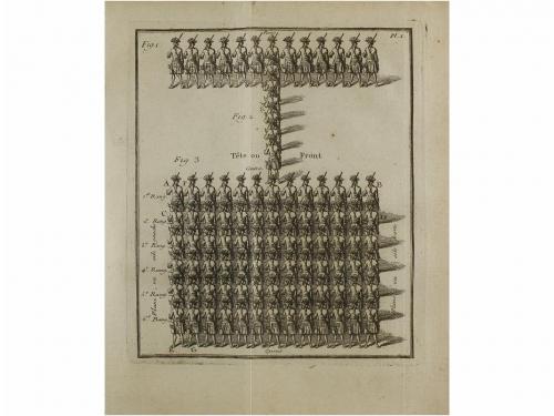1748. LIBRO. (MILITARIA). LE BLOND, M.:. ESSAI SUR LA CASTRA